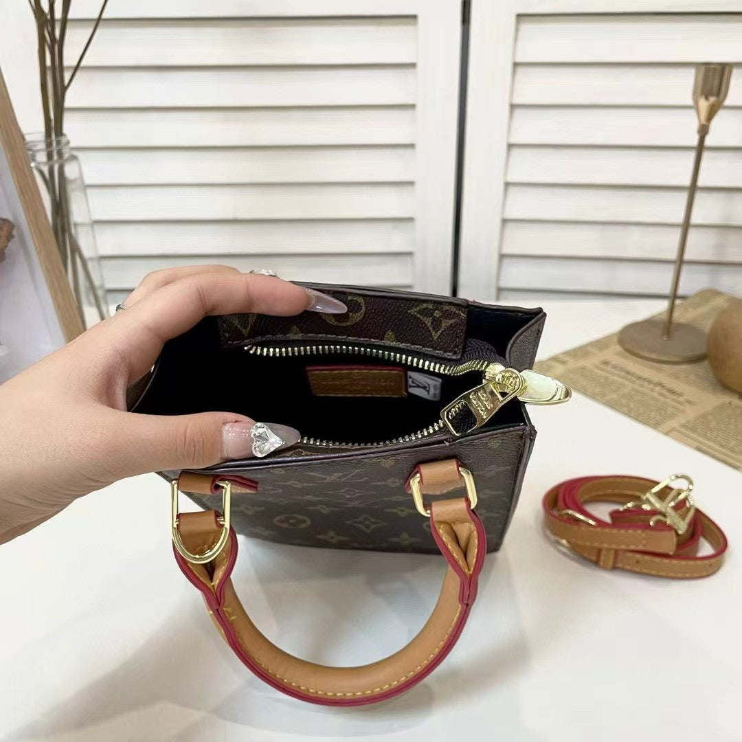 Designer Louis Vuitton Tote Bag With Crossbody Strap Inspired