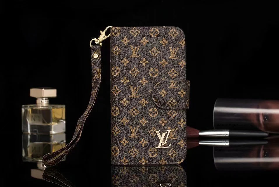 PREMIUM LV  FASHION WALLET IPHONE CASE