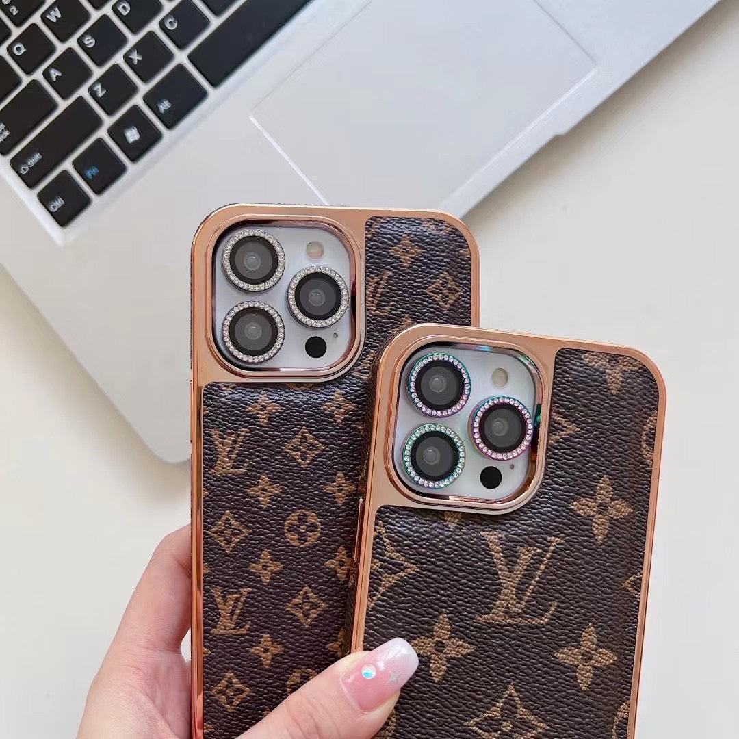 Luxury CLASSIC PRINTED LV PHONE CASE FOR iPHONE