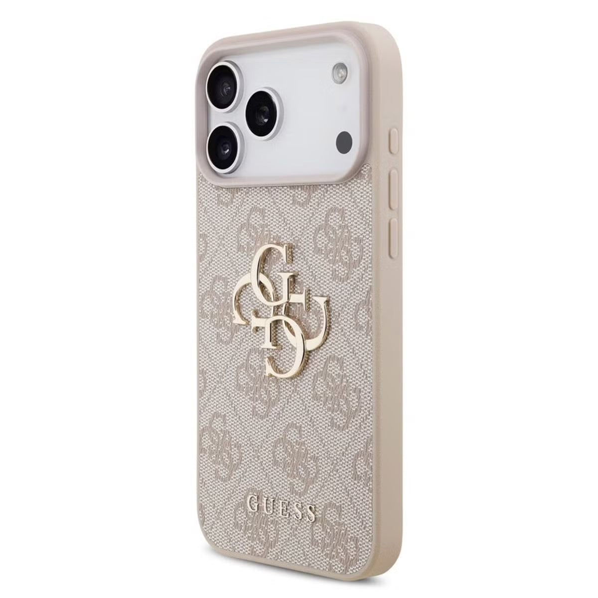 Guess 4G Metal Logo Back Cover For Apple iPhone 17 / 16 /15 /14