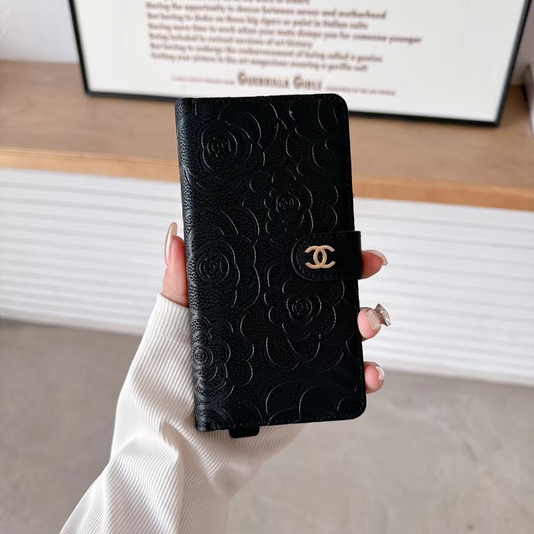 Chanel Leather Wallet Bag Apple iPhone Case