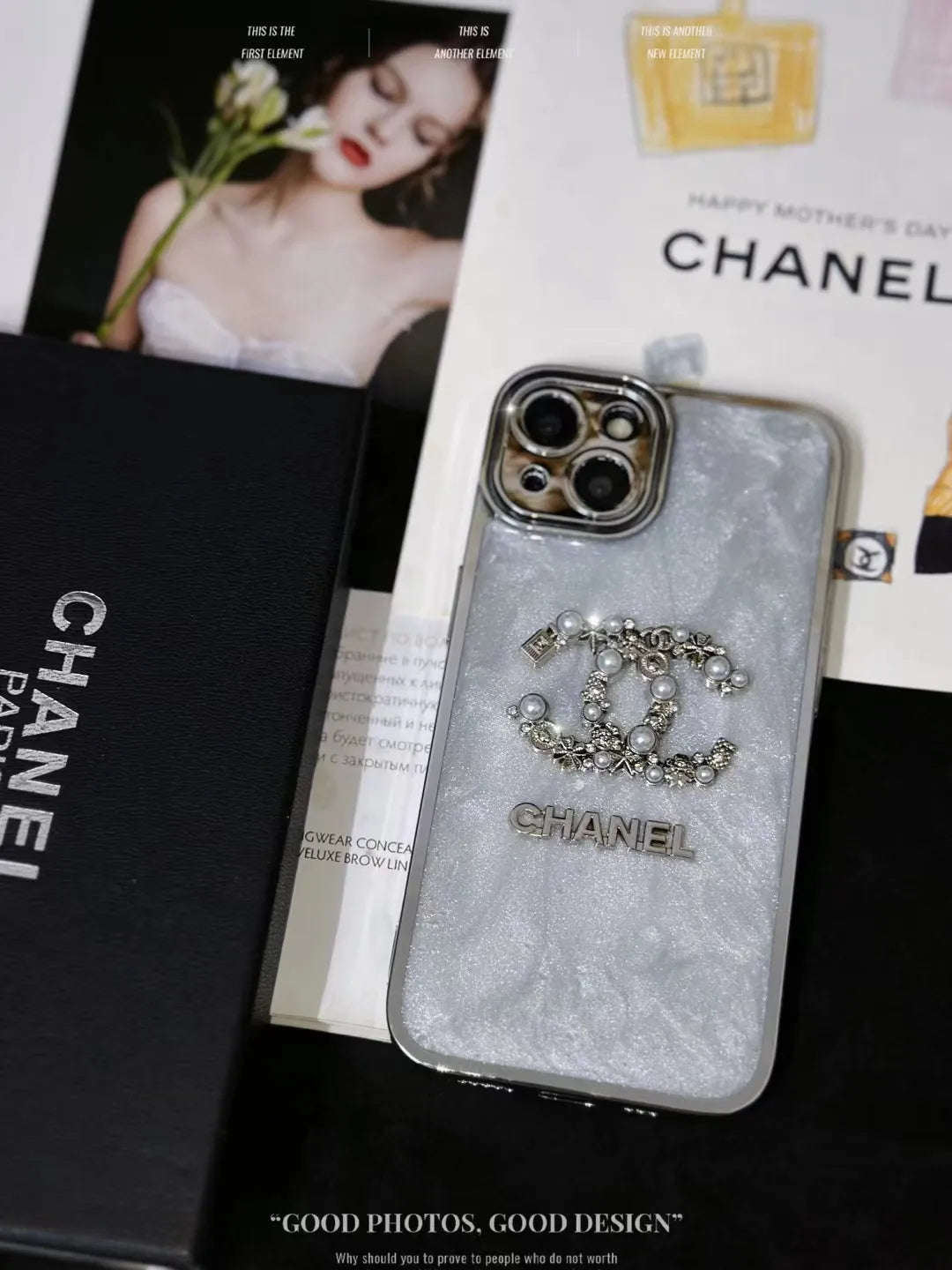 Chanel Iphone 15 Pro Max Case – Premium Designer Phone Case