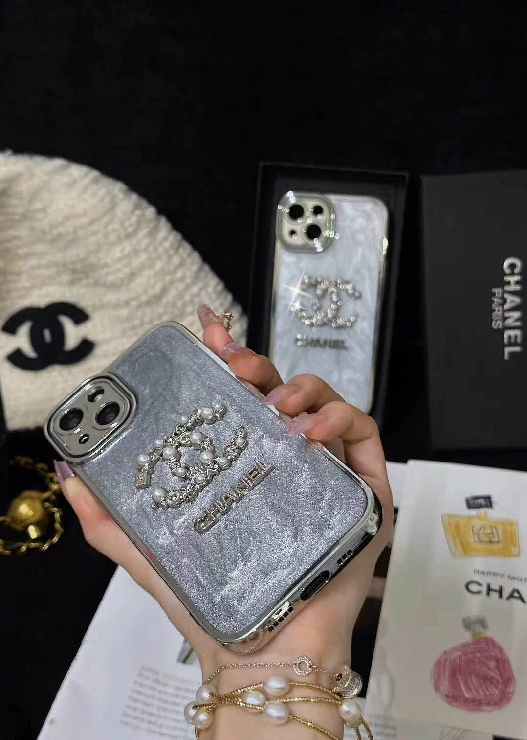 Chanel Iphone 15 Pro Max Case – Premium Designer Phone Case