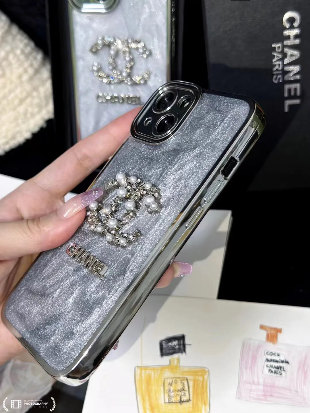 Chanel Iphone 15 Pro Max Case – Premium Designer Phone Case