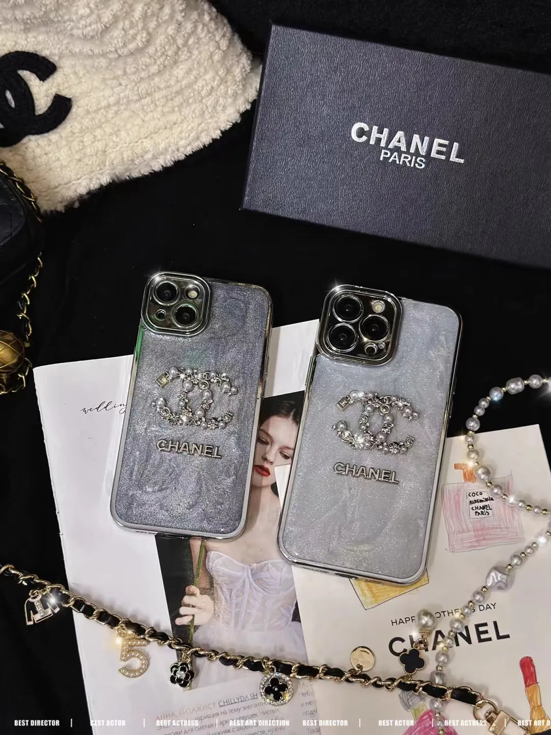 Chanel Iphone 15 Pro Max Case – Premium Designer Phone Case
