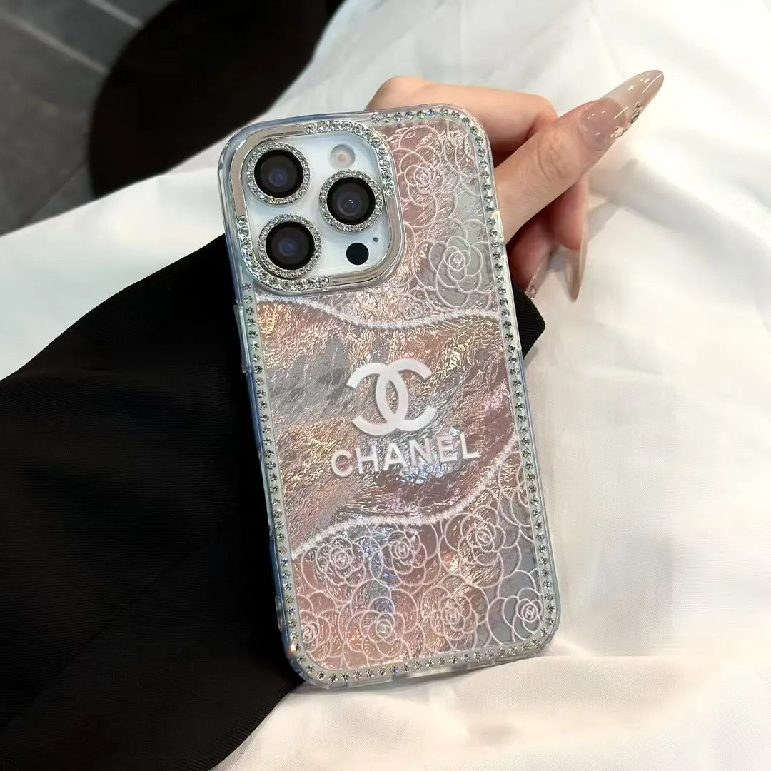 Chanel Inspired Pearl iPhone Case – MagSafe Premium Phone Case