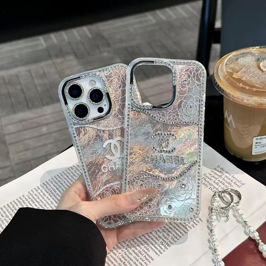 Chanel Inspired Pearl iPhone Case – MagSafe Premium Phone Case