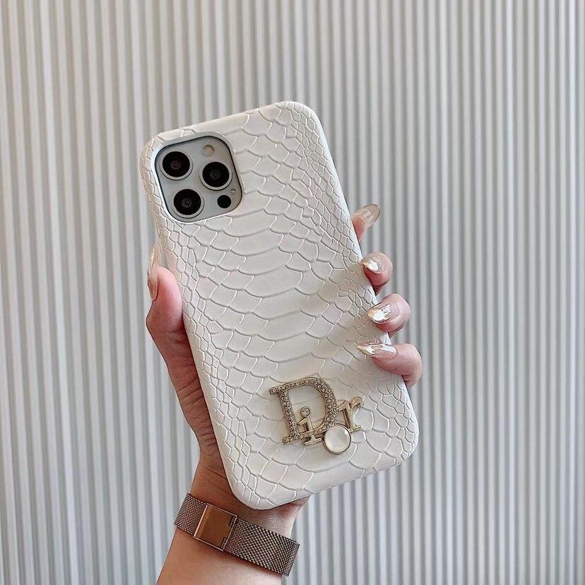 STYLISH DIOR SNAKE PATTERN IPHONE CASE