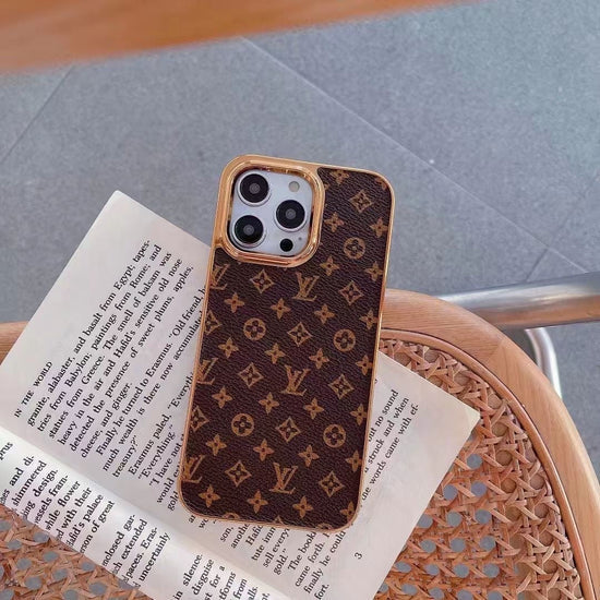 Luxury CLASSIC PRINTED LV PHONE CASE FOR iPHONE