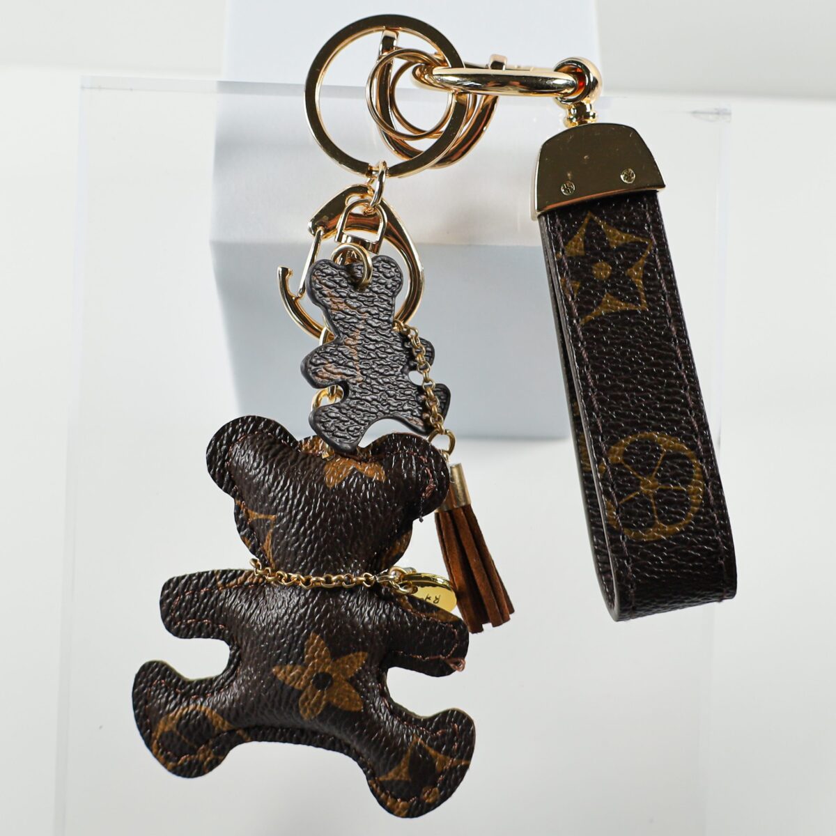 Louis Vuitton Bear Key Chain Bag Charm Accessory