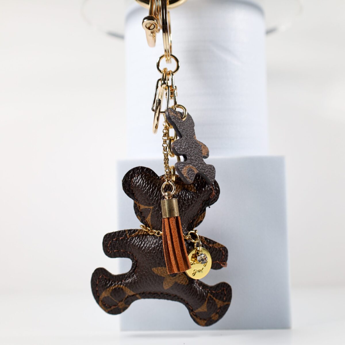 Louis Vuitton Bear Key Chain Bag Charm Accessory
