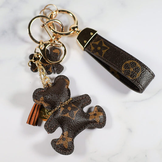 Louis Vuitton Bear Key Chain Bag Charm Accessory