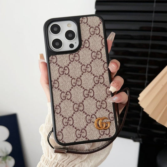 Luxury Gucci Hand Chain iPhone Case