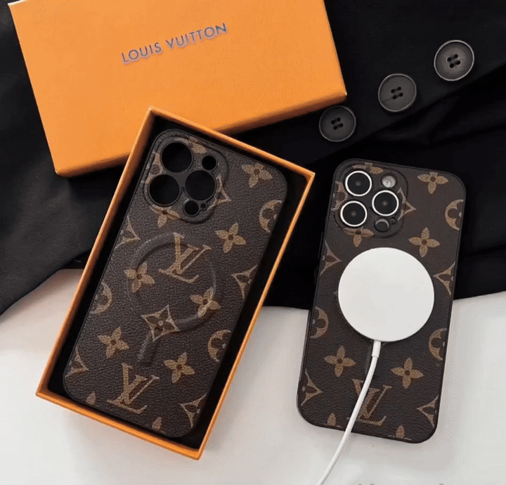 MagSafe Classic LV iPhone Case For iPhone 16  15  14
