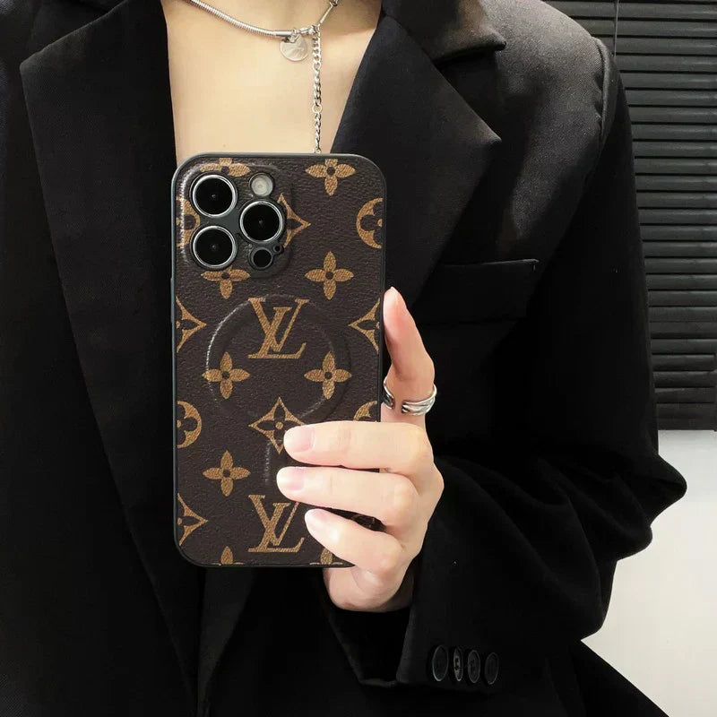 MagSafe Classic LV iPhone Case For iPhone 16  15  14