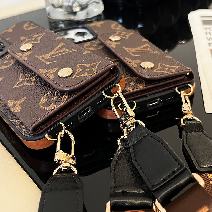 Inspired Louis Vuitton IPhone Case With Strap