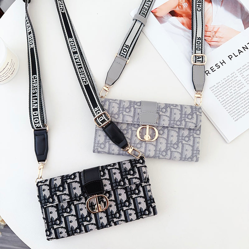 Designer CD Bag Scarves Chain iPhone Case Inspired