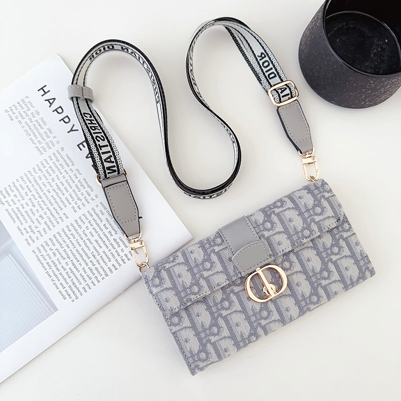 Designer CD Bag Scarves Chain iPhone Case Inspired