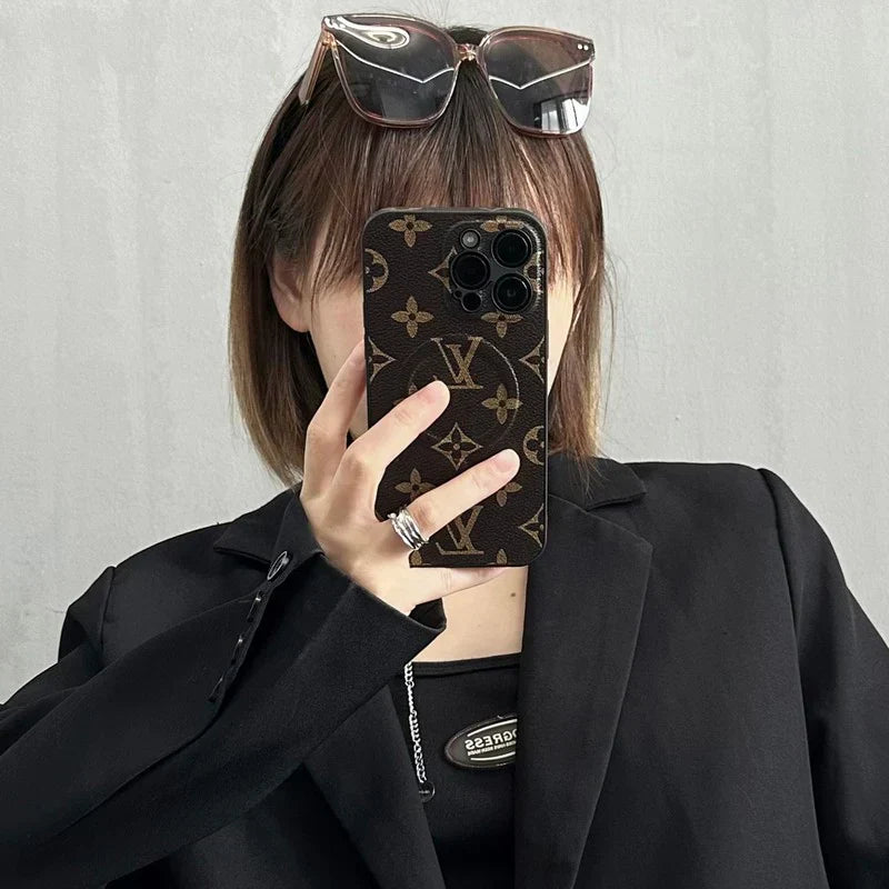 MagSafe Classic LV iPhone Case For iPhone 16  15  14