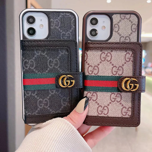 Gucci Iphone 16 Cardholder Max Cases – Luxury Designer Phone Case