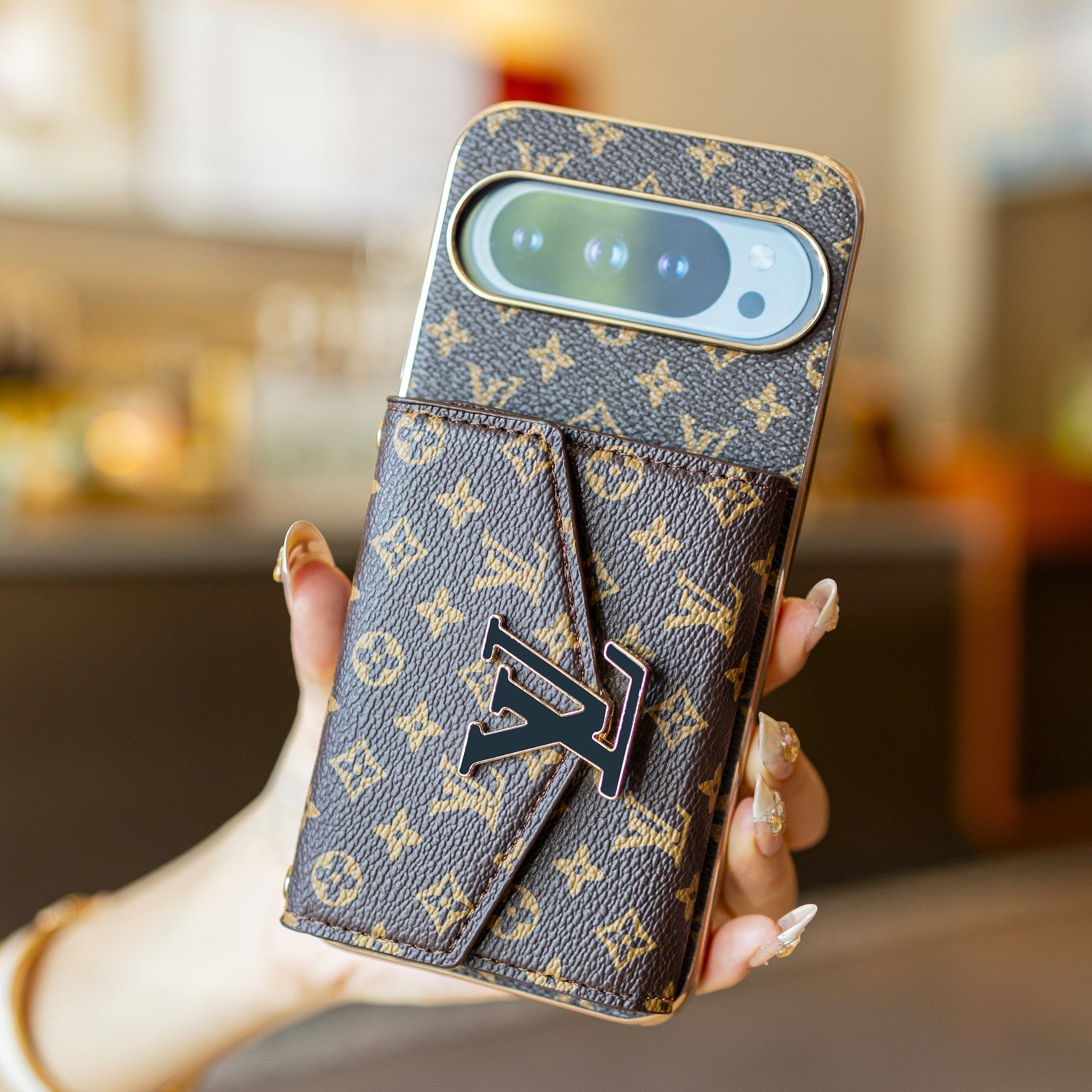 LV lanyard Google Pixel phone case
