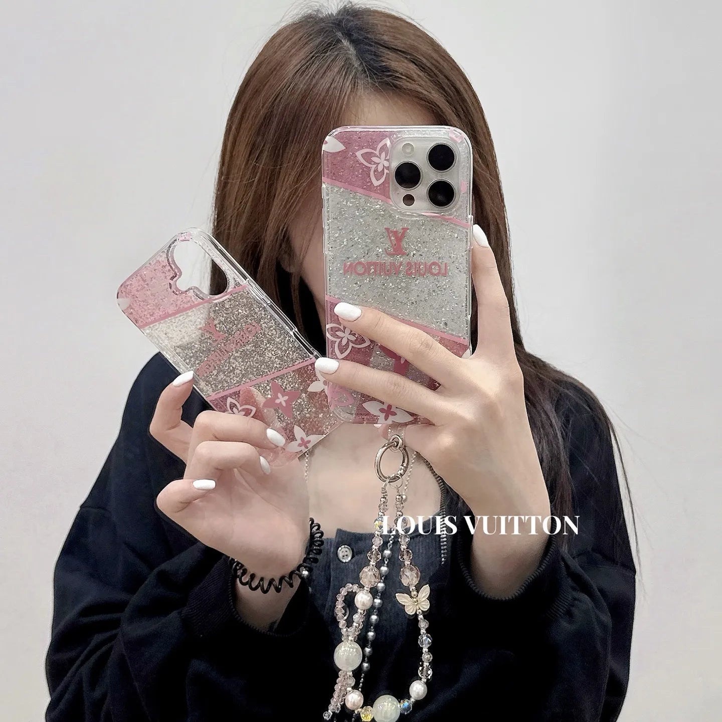 Designer Louis Vuitton Iphone 16 case – Slim Clear Phone Case