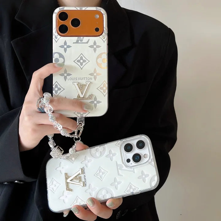 Louis Vuitton Monogram Phone Case With Hand Chain