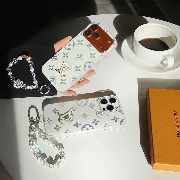Louis Vuitton Monogram Phone Case With Hand Chain