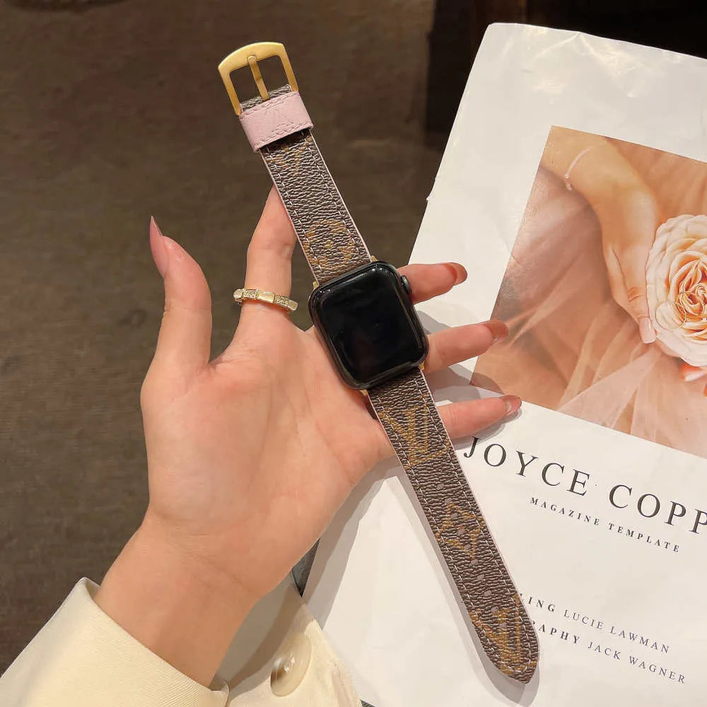 LV Luxury Apple Watch Bands Louis Vuitton – MagSafe Premium Phone Case