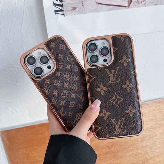 Luxury CLASSIC PRINTED LV PHONE CASE FOR iPHONE
