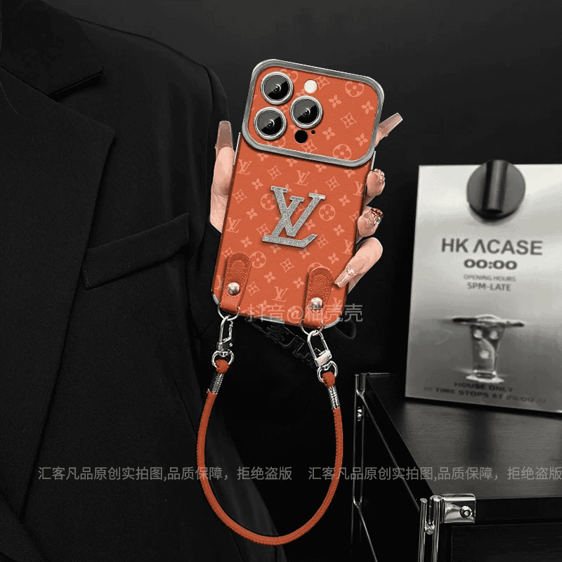 Luxury Louis Vuitton IPhone 17 Case With Hand Strap
