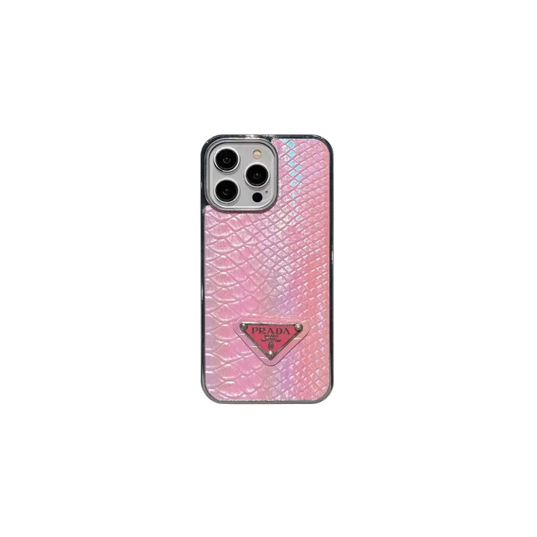 MagSafe Pink Prada Phone Case – Luxury Designer Phone Case