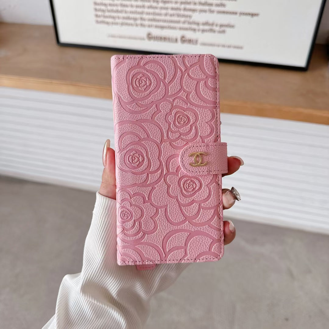Chanel Leather Wallet Bag Apple iPhone Case