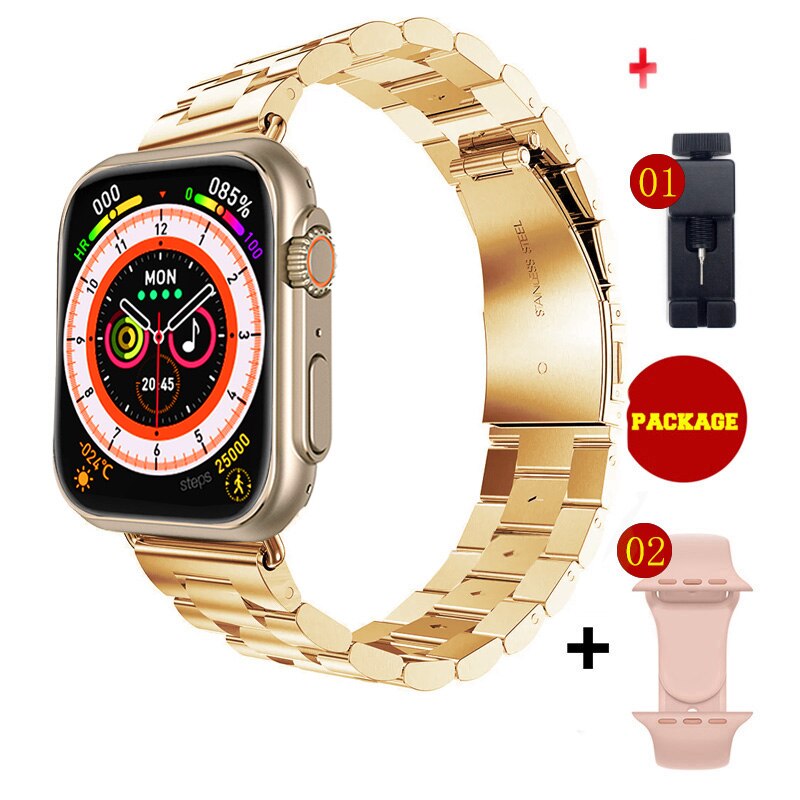 Designer NEW Ultra Watch Men Smart Watch Series 8 NFC Door Access Smartwatch For Android Apple Phone Watch Bands Inspired