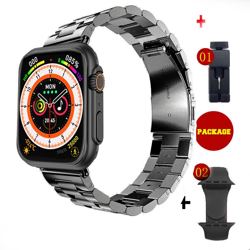 Designer NEW Ultra Watch Men Smart Watch Series 8 NFC Door Access Smartwatch For Android Apple Phone Watch Bands Inspired
