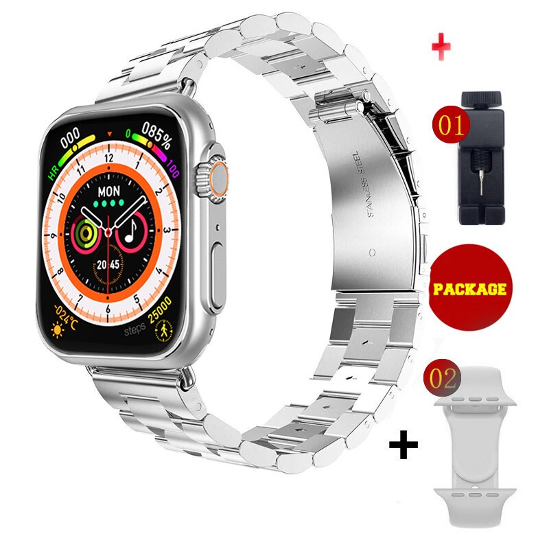 Designer NEW Ultra Watch Men Smart Watch Series 8 NFC Door Access Smartwatch For Android Apple Phone Watch Bands Inspired
