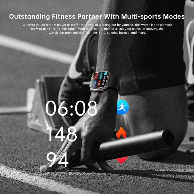 Designer NEW Ultra Watch Men Smart Watch Series 8 NFC Door Access Smartwatch For Android Apple Phone Watch Bands Inspired