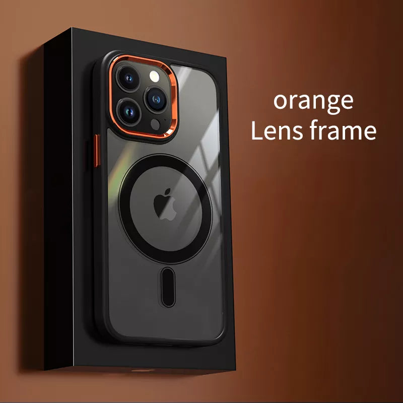 Luxury Clear Magnetic Cover