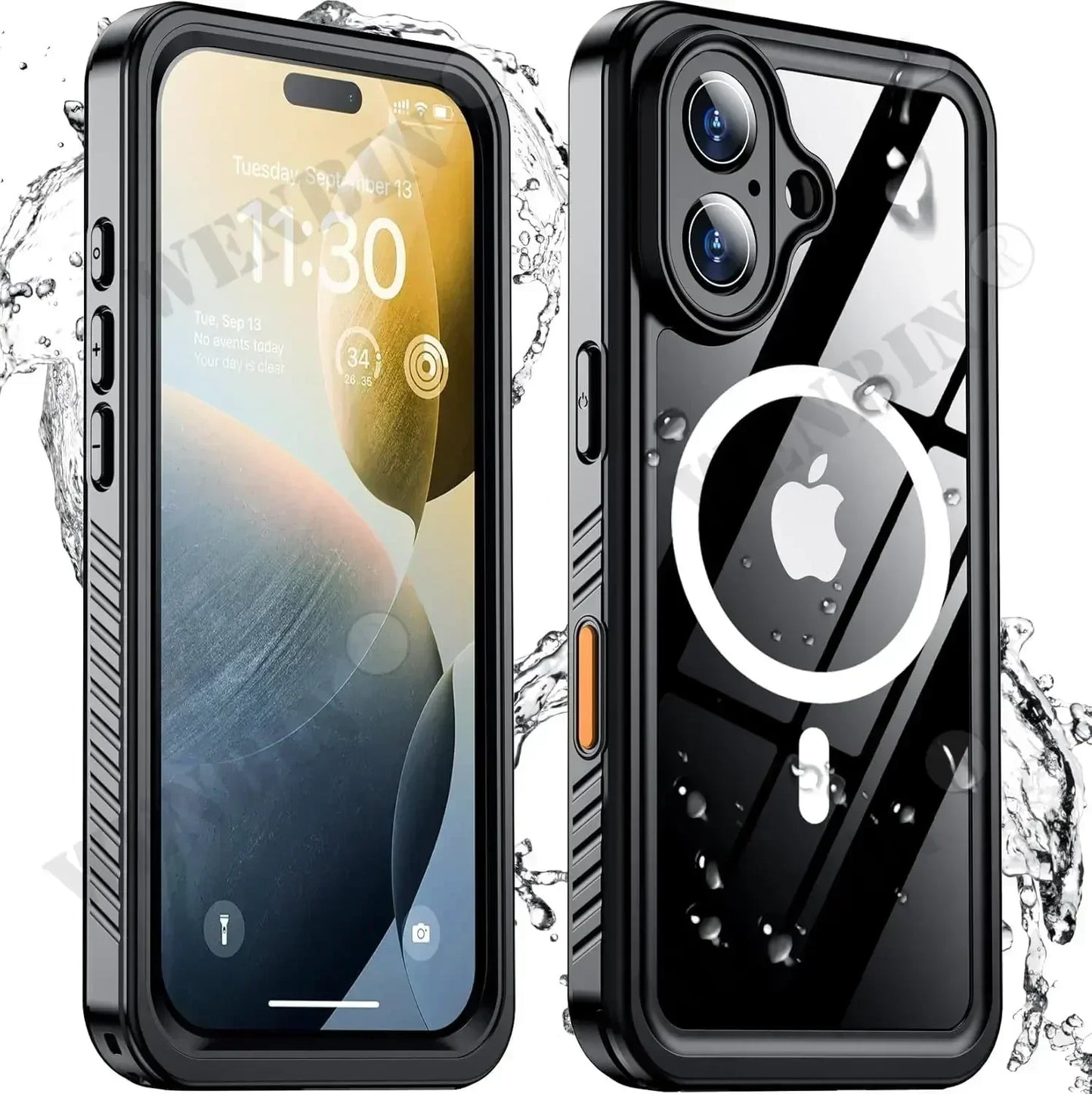 IP68 Waterproof Case For iPhone 16 15 14