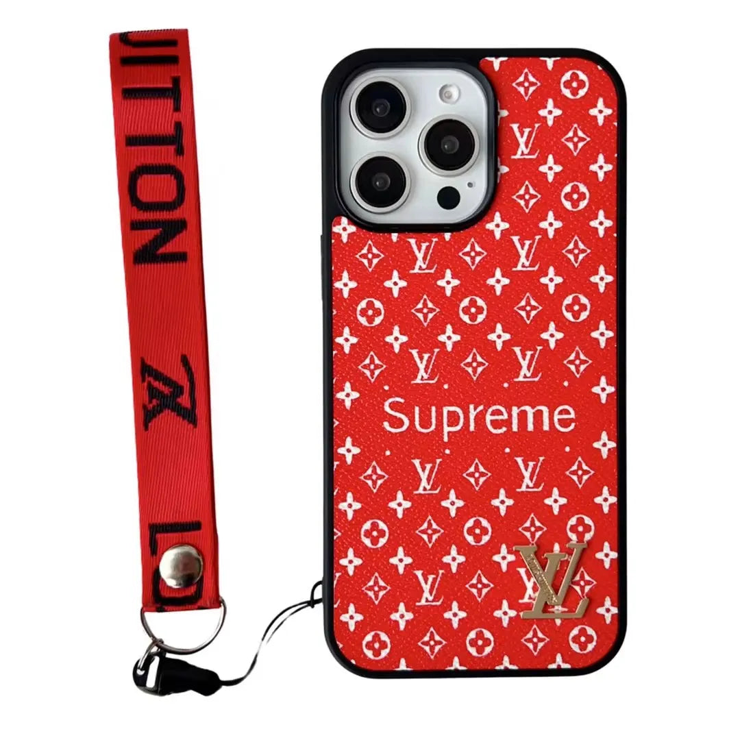 Premium Supreme Louis Vuitton Phone Case – Luxury Designer Phone Case