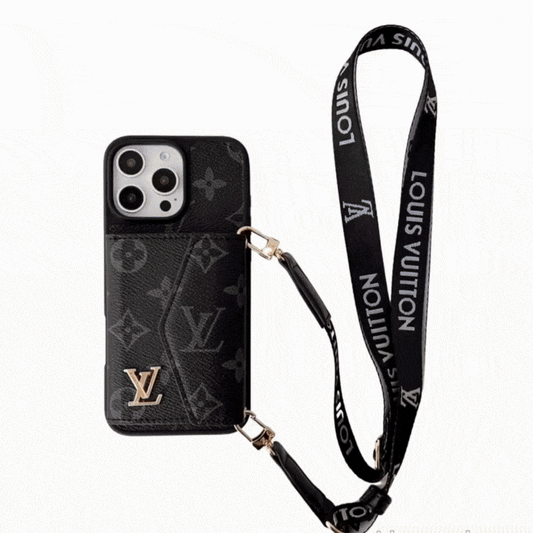 Louis Vuitton Crossbody Strap With  Wallet Card Holder
