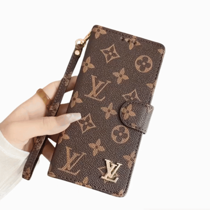 PREMIUM LV  FASHION WALLET IPHONE CASE