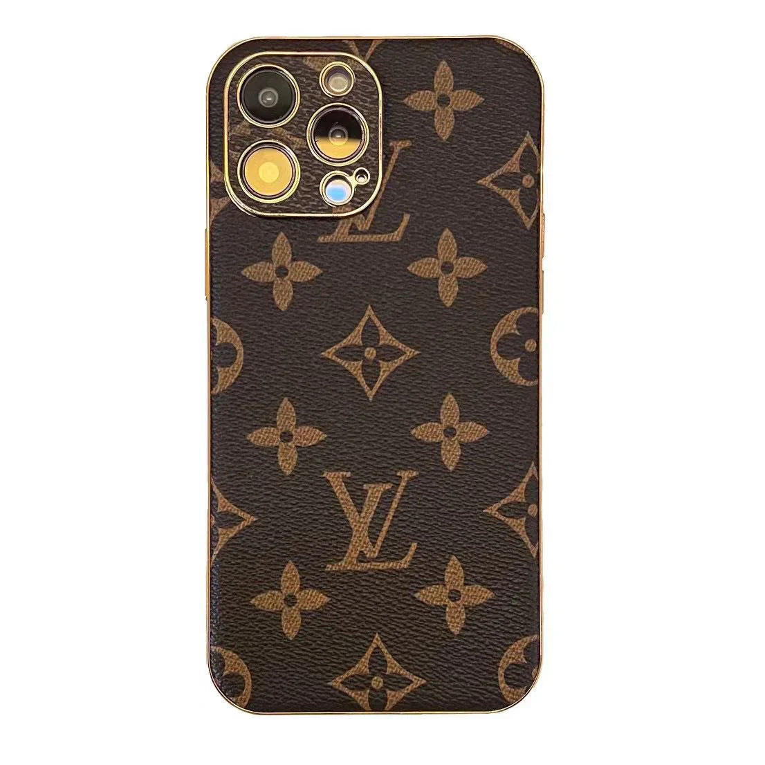 Luxury Lv Monogram iPhone Case