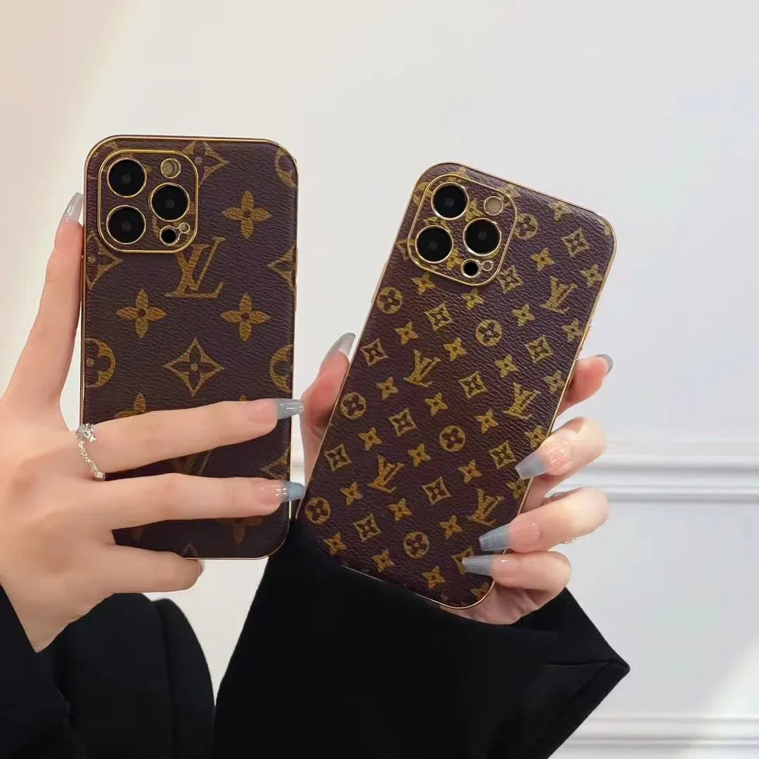 Luxury Lv Monogram iPhone Case