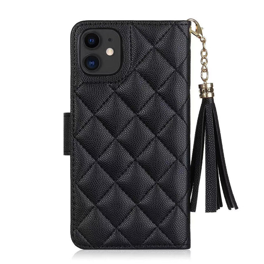 Luxury LV Phone Bag Case for iPhone with Card Holder