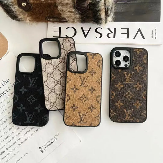 Louis Vuitton Apple leather phone case – Premium Designer Phone Case