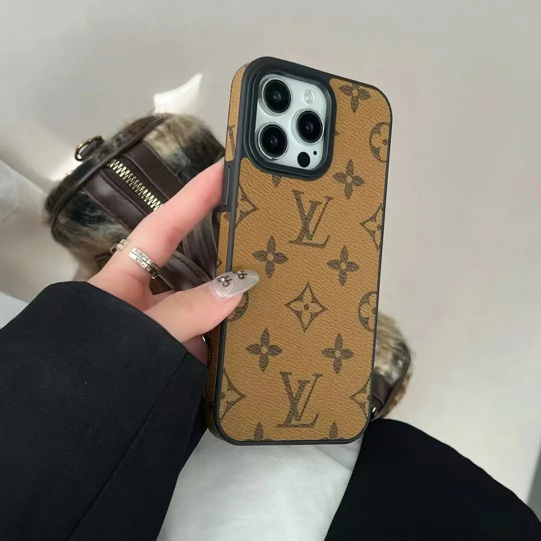 Louis Vuitton Apple leather phone case – Premium Designer Phone Case