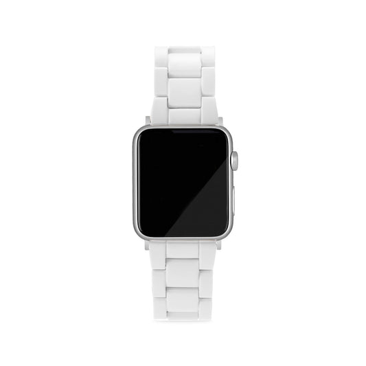 Designer Apple Watch Band in White Inspired