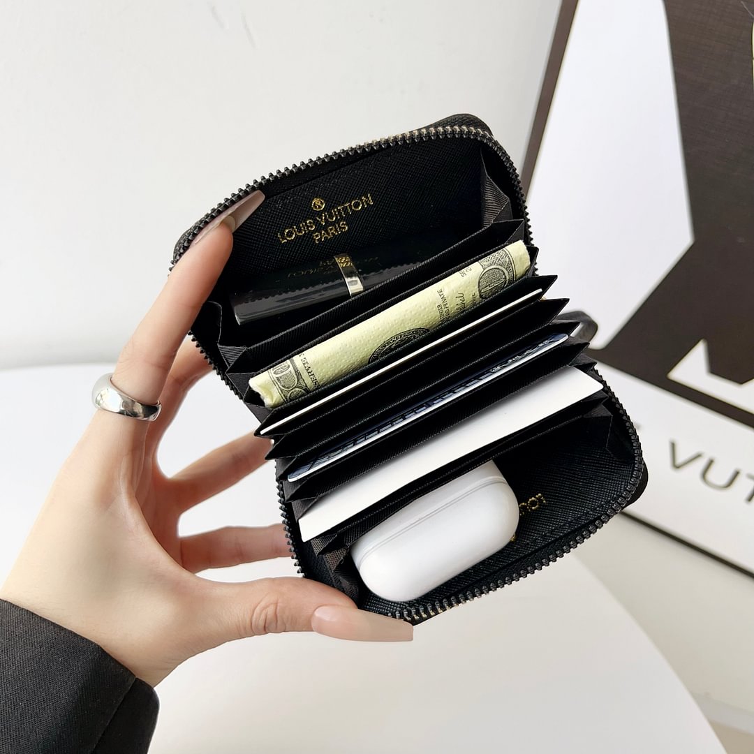 Mini Handbag Louis Vuitton Wallet Card Holder Leather Coin Purse