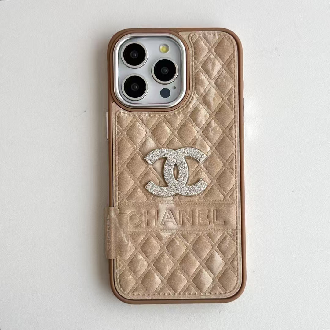 Case Designer Phone Luxury for Chanel iPhone 15 Pro Max